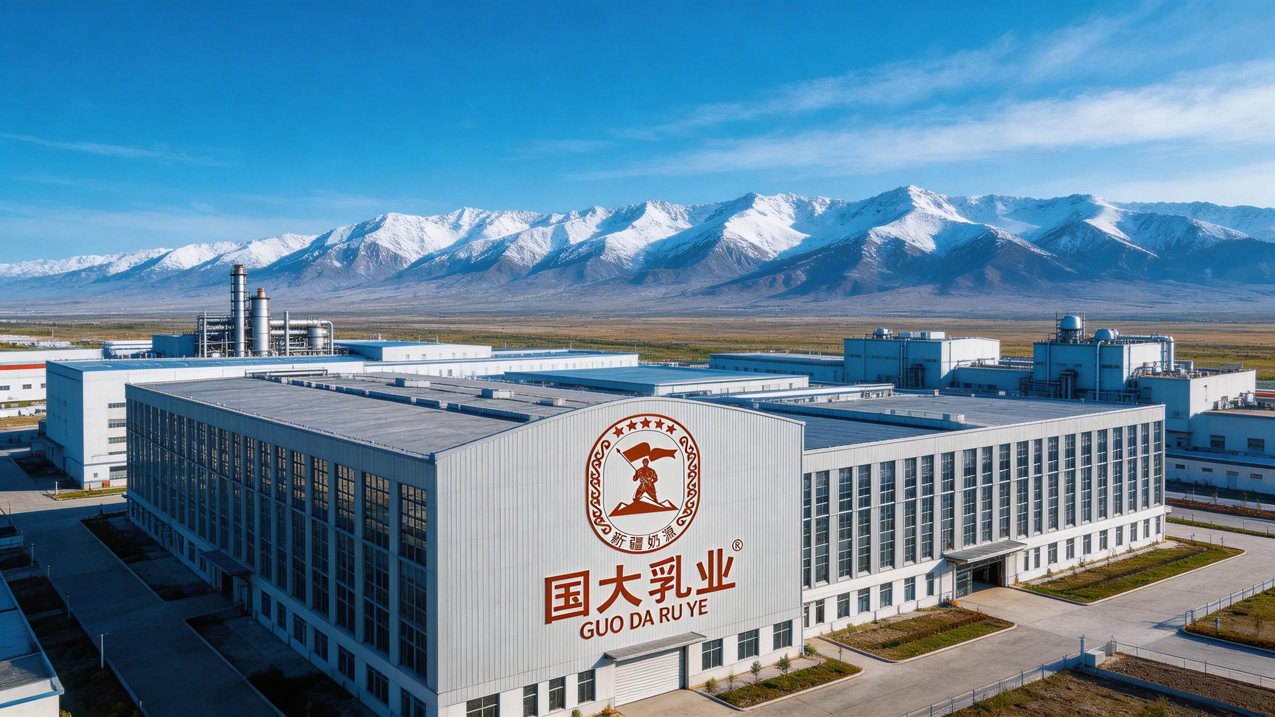 国大乳业现代化智能工厂